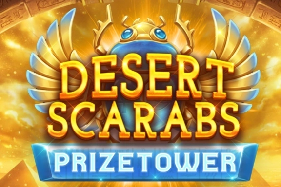 Desert Scarabs PrizeTower - Kalamba Games Slot, RTP 96.3%